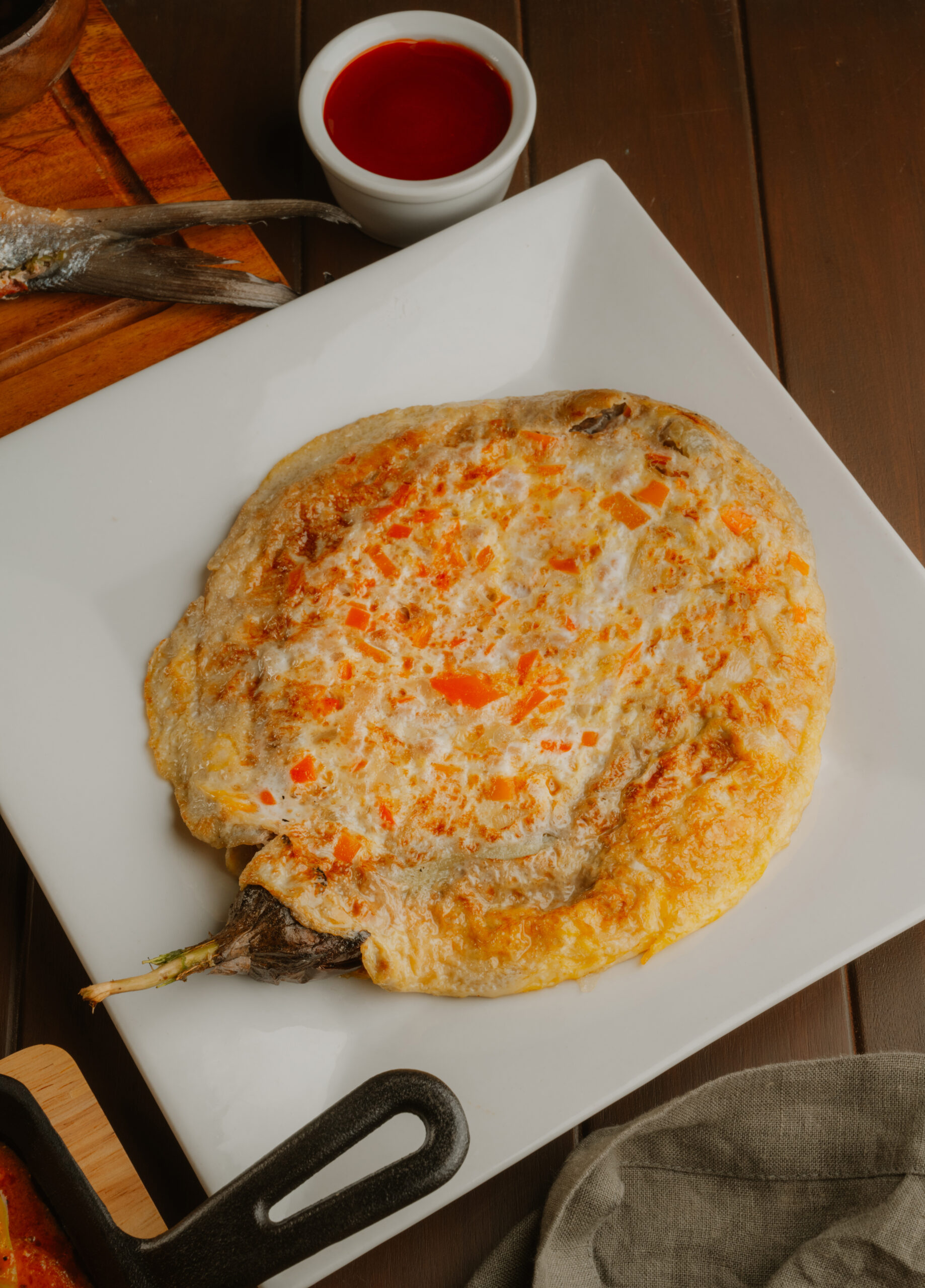 Featured image for “Tortang Talong with Pork Bits”
