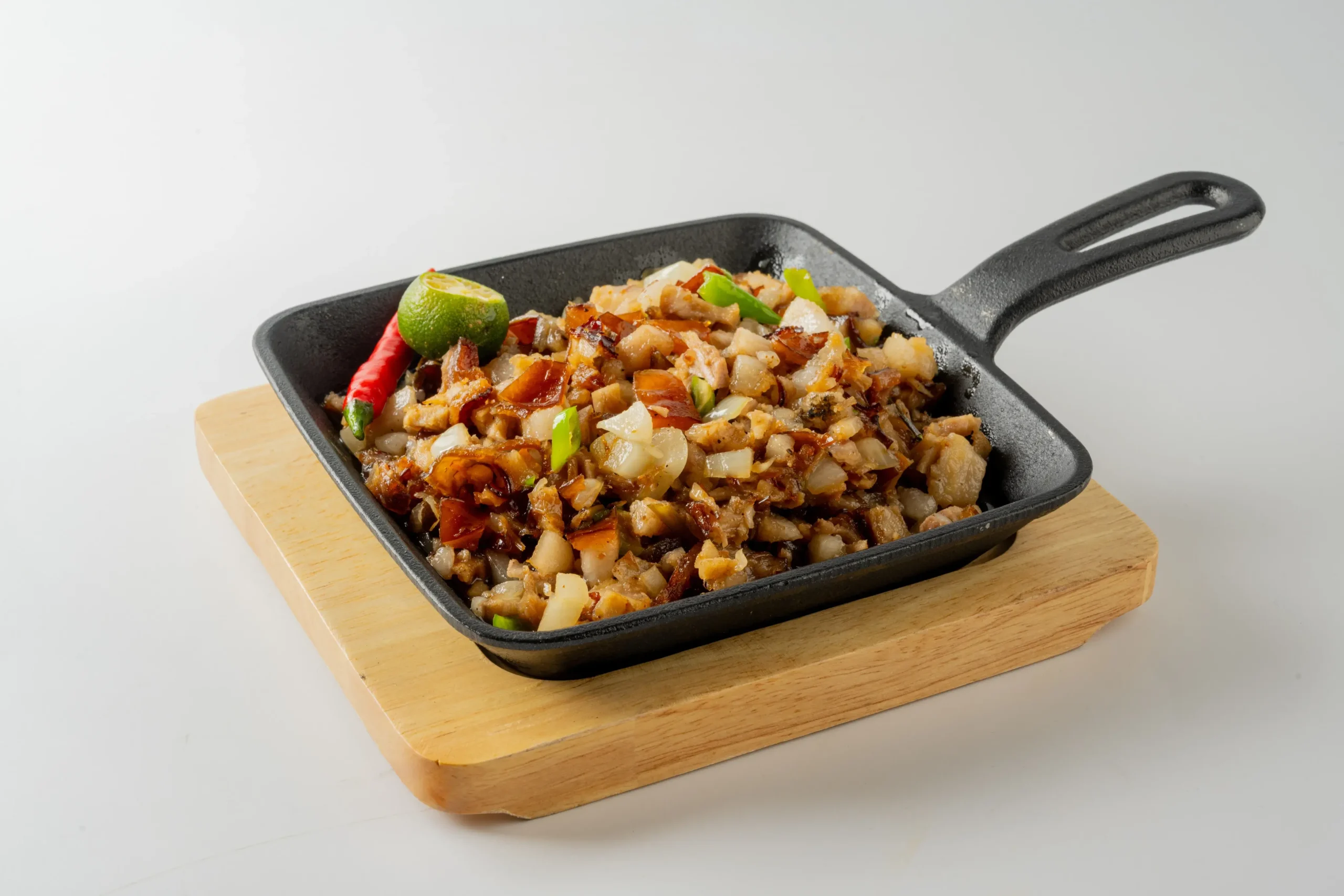 Sizzling Lechon Sisig