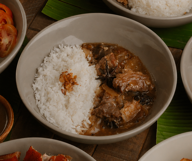Featured image for “Beef Pares Rice Bowl”
